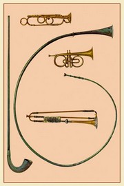 "Lituus, Buccina, Cornet and Trumpets" - Art Print by Theodore Thomas | Movie Poster Prints from Posterazzi