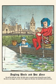 Angling Uncle and His Niece - Art Print by J.E. Rogers | Movie Poster Prints from Posterazzi