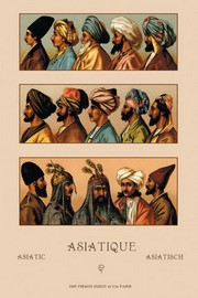 Variety of Asiatic Head-Coverings #2 - Art Print by Auguste Racinet | Movie Poster Prints from Posterazzi