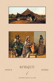 Traditional Bedouin Costume - Art Print by Auguste Racinet | Movie Poster Prints from Posterazzi