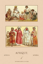 Traditional Dress of Northern Africa #2 - Art Print by Auguste Racinet | Movie Poster Prints from Posterazzi