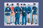 "U.S. Navy: Uniforms, 1899 #1" - Art Print by Werner Plank | Movie Poster Prints from Posterazzi