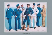 "U.S. Navy: Uniforms, 1899 #2" - Art Print by Willy Stower | Movie Poster Prints from Posterazzi