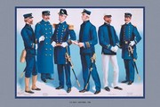 "U.S. Navy: Uniforms, 1899 #3" - Art Print by Werner Plank | Movie Poster Prints from Posterazzi