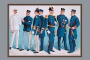 "U.S. Navy: Uniforms, 1899 #4" - Art Print by Werner Plank | Movie Poster Prints from Posterazzi