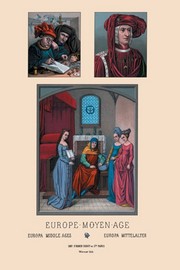Europe - Fifteenth Century Civil Costumes - Art Print by Auguste Racinet | Movie Poster Prints from Posterazzi