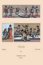 "Italy - Venetian Gondoliers, Pages, Dwarves and Court Jesters" - Art Print by Auguste Racinet | Movie Poster Prints from Posterazzi