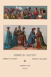 Assortment of Fifteenth Century French Costumes - Art Print by Auguste Racinet | Movie Poster Prints from Posterazzi