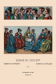 Assorted Costumes of the Early Renaissance - Art Print by Auguste Racinet | Movie Poster Prints from Posterazzi