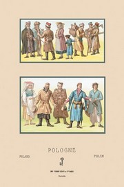 Auguste Racinet Costumes of Polish Commonfolk, Nineteenth Century 12 x 18 Poster Print
