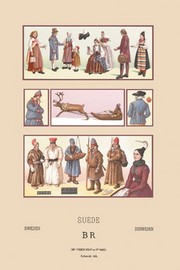 "Popular Fashions of Sweden, Iceland and Lapland" - Art Print by Auguste Racinet | Movie Poster Prints from Posterazzi