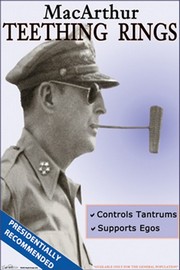 MacArthur Teething Rings - Art Print by Wilbur Pierce | Movie Poster Prints from Posterazzi