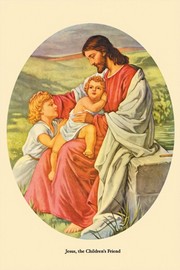 "Jesus, the Children's Friend" - Art Print by Bernhard Plockhorst | Movie Poster Prints from Posterazzi