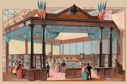 "Exhibit of Tiffany and Co. at the Paris Exhibition, 1889" - Art Print | Movie Poster Prints from Posterazzi