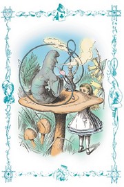 Alice in Wonderland: Advice from a Caterpillar - Art Print by John Tenniel | Movie Poster Prints from Posterazzi
