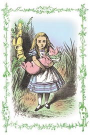 Alice in Wonderland: Alice and the Pig-Baby - Art Print by John Tenniel | Movie Poster Prints from Posterazzi