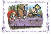 Alice in Wonderland: A Mad Tea Party - Art Print by John Tenniel | Movie Poster Prints from Posterazzi
