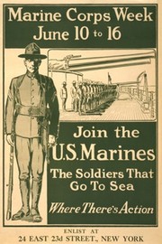 "Marine Corps Week, June 10 to 16 - Join the U.S. Marines" - Art Print | Movie Poster Prints from Posterazzi