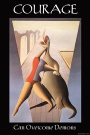 Courage - Can Overcome Demons - Art Print by Wilbur Pierce | Movie Poster Prints from Posterazzi