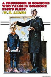 A Professor - Art Print by Wilbur Pierce | Movie Poster Prints from Posterazzi