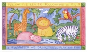 Jungle Panel I 'Sharing Fun' - Art Print by Paul Brent | Movie Poster Prints from Posterazzi