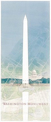 Washington Monument - Art Print by Jim Holmes | Movie Poster Prints from Posterazzi