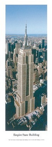 Empire State Building - Art Print by James Blakeway | Movie Poster Prints from Posterazzi