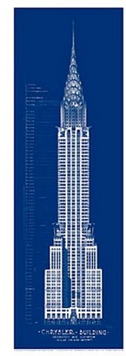 Chrysler Building - Art Print | Movie Poster Prints from Posterazzi