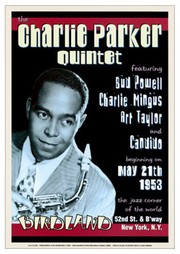Charlie Parker Quintet Birdland Nyc - Art Print | Movie Poster Prints from Posterazzi