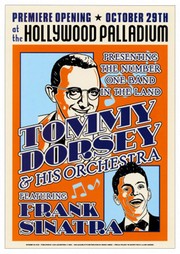 Dorsey and Sinatra Hollywood Palladium 1 - Art Print | Movie Poster Prints from Posterazzi