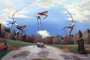 Jumping with the Deltas - Art Print by Frank Morrison | Movie Poster Prints from Posterazzi