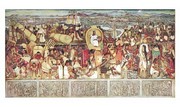 Gran Tenochtitlan - Art Print by Diego Rivera | Movie Poster Prints from Posterazzi