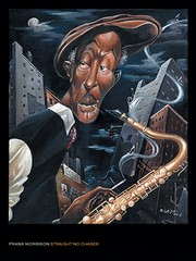"Straight, No Chaser" - Art Print by Frank Morrison | Movie Poster Prints from Posterazzi