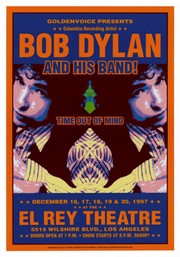 "Bob Dylan El Ray theatre, la 1997" - Art Print by Dennis Loren | Movie Poster Prints from Posterazzi