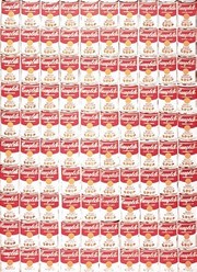 100 Campbells Soup Cans - Art Print by Andy Warhol | Movie Poster Prints from Posterazzi