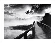 Walkway Over The Lake - Art Print | Movie Poster Prints from Posterazzi