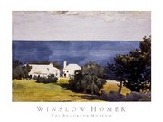 Shore at Bermuda - Art Print by Winslow Homer | Movie Poster Prints from Posterazzi