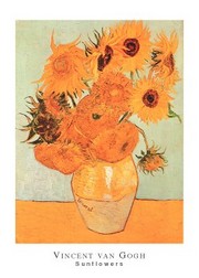 Sunflowers - Art Print by Vincent Van Gogh | Movie Poster Prints from Posterazzi