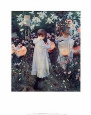 "Carnation, Lily, Lily, Rose" - Art Print by John Singer Sargent | Movie Poster Prints from Posterazzi