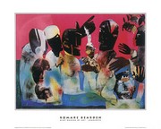 Carolina Shout - Art Print by Romare Bearden | Movie Poster Prints from Posterazzi
