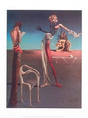 "Woman with a Head of Roses, c.1935" - Art Print by Salvador Dali | Movie Poster Prints from Posterazzi