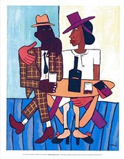 Cafe - Art Print by William H. johnson | Movie Poster Prints from Posterazzi