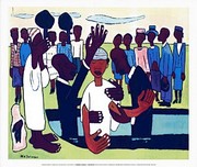 I Baptise Thee (mini) - Art Print by William H. johnson | Movie Poster Prints from Posterazzi
