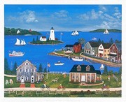 A Cove in Summer - Art Print by Barbara Appleyard | Movie Poster Prints from Posterazzi