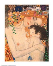Three Ages (Detail) - Art Print by Gustav Klimt | Movie Poster Prints from Posterazzi