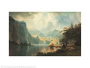 in the Mountains - Art Print by Albert Bierstadt | Movie Poster Prints from Posterazzi