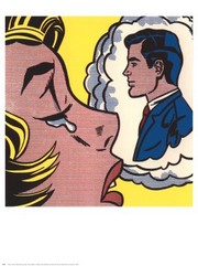 Thinking Of Him - Art Print by Roy Lichtenstein | Movie Poster Prints from Posterazzi