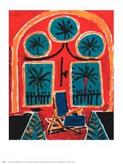Interior With Blue Chair - Art Print by Pablo Picasso | Movie Poster Prints from Posterazzi