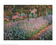 "Artist's Garden At Giverny, 1900" - Art Print by Claude Monet | Movie Poster Prints from Posterazzi