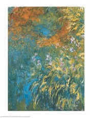 Yellow Iris - Art Print by Claude Monet | Movie Poster Prints from Posterazzi